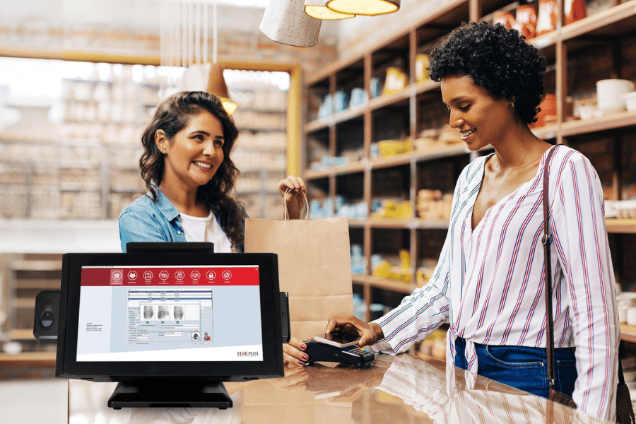 Retail POS Biometric Security